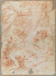 Satiro e una ninfa addormentata